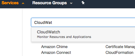 Cloud Watch Service