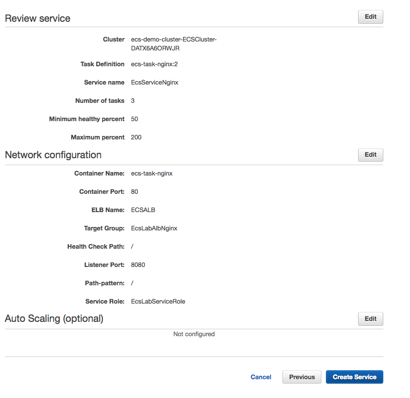 Create Service 6